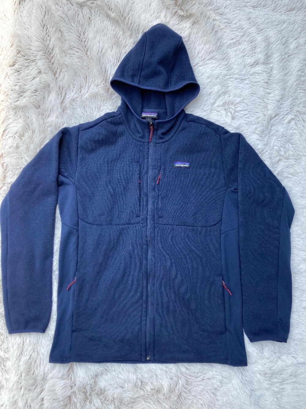 Mens Size Large Patagonia Lightweight Better Sweater Full Zip Hoodie